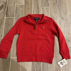 NWT Polo Ralph Lauren Quarter Zip size 2T
